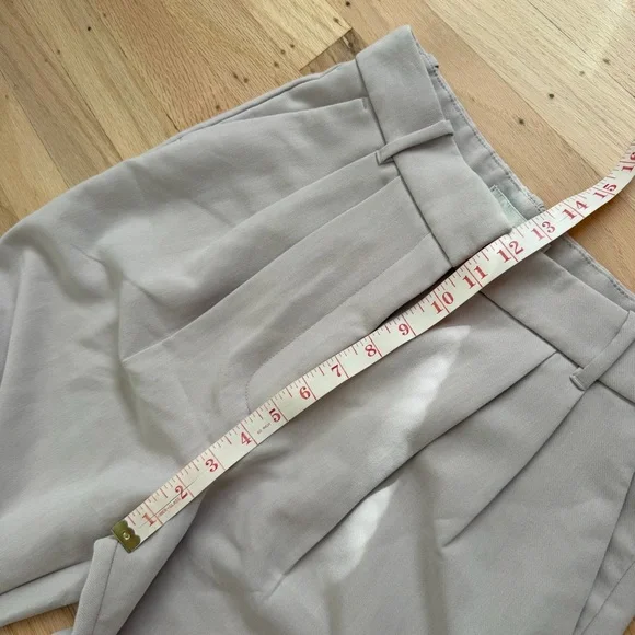 Abercrombie & Fitch Sloane High Rise Tailored Wide Leg Trouser Pants Size 28 / 6 - Picture 8 of 12